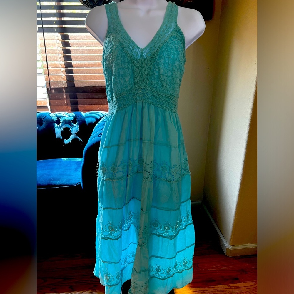 Maxi hobo style dress